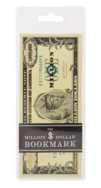 Separador de Libros, Million Dollar Bookmark