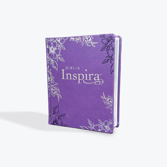 Biblia Inspira NTV (Tapa dura de SentiPiel, Lavanda)