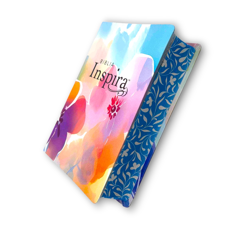Biblia Inspira NTV (SentiPiel, Paraíso floral)