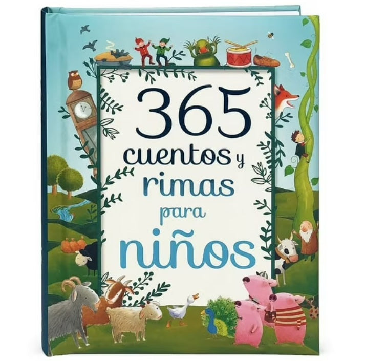 365 Cuentos y Rimas para niños, Tapa Dura
