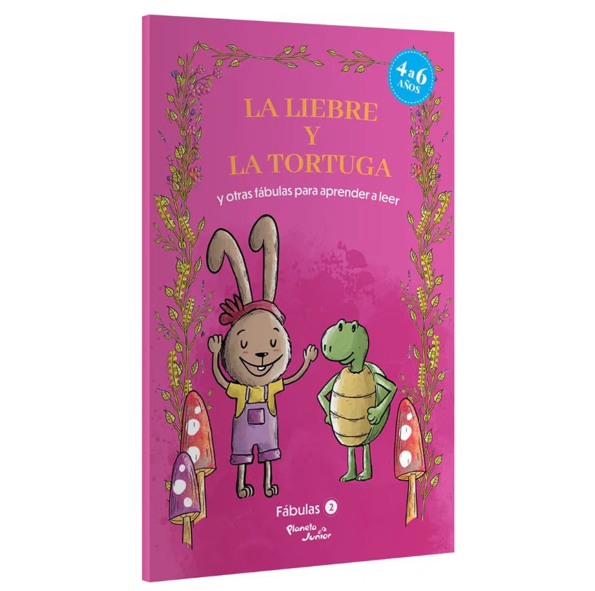 Fábulas 2. La liebre y la tortuga y otras fábulas para aprender a leer