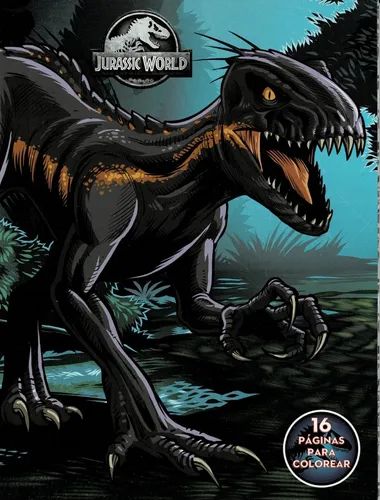 Libro de dibujo, Jurassic World