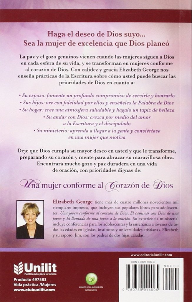 Una mujer conforme al corazón de Dios (Elizabeth George)