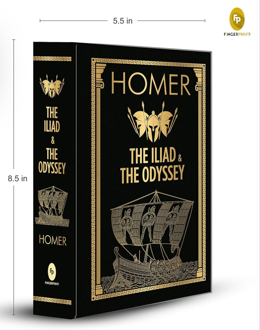 The Iliad and The Odyssey, Hardcover (Homer)