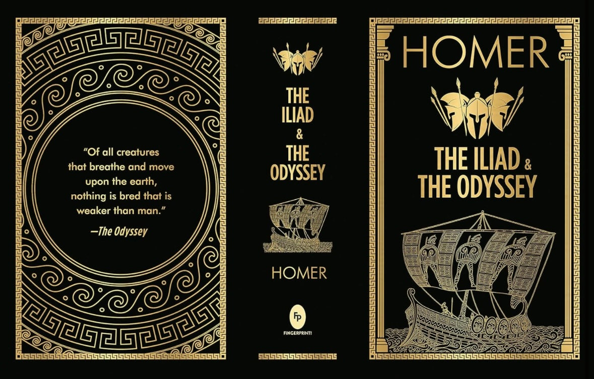 The Iliad and The Odyssey, Hardcover (Homer)