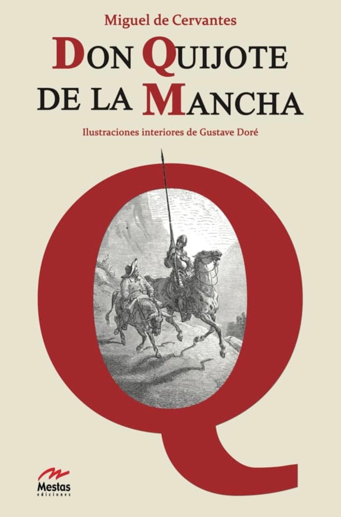 Don Quijote de la Mancha (Miguel de Cervantes) Tapa Dura Mestas Ediciones