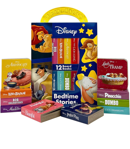 Disney Bedtime Stories 12 Board Books