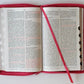 Santa Biblia, Letra Grande con Cremallera, Rosa, RVA 1960