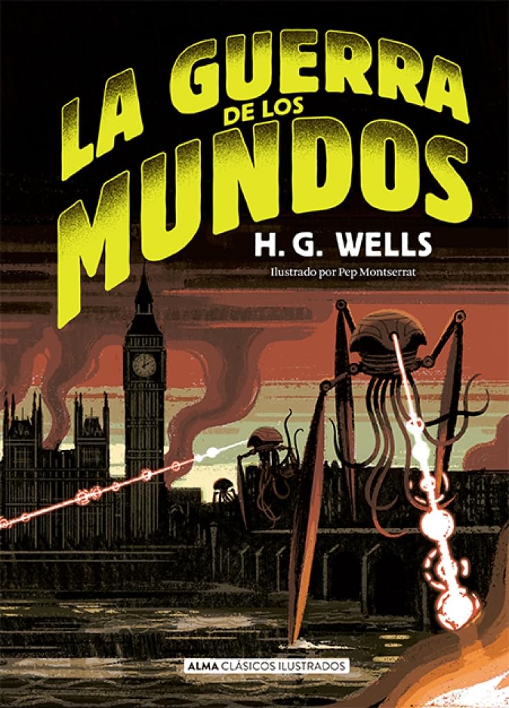La guerra de los mundos (Clásicos ilustrados)Tapa Dura
