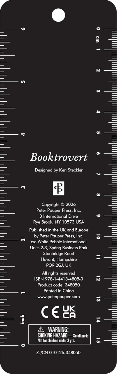 Separador, Marcapáginas con cuentas de Booktrovert