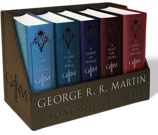 Game of thrones Set, English Edition, Cubierta de piel (George R.R. Martin)