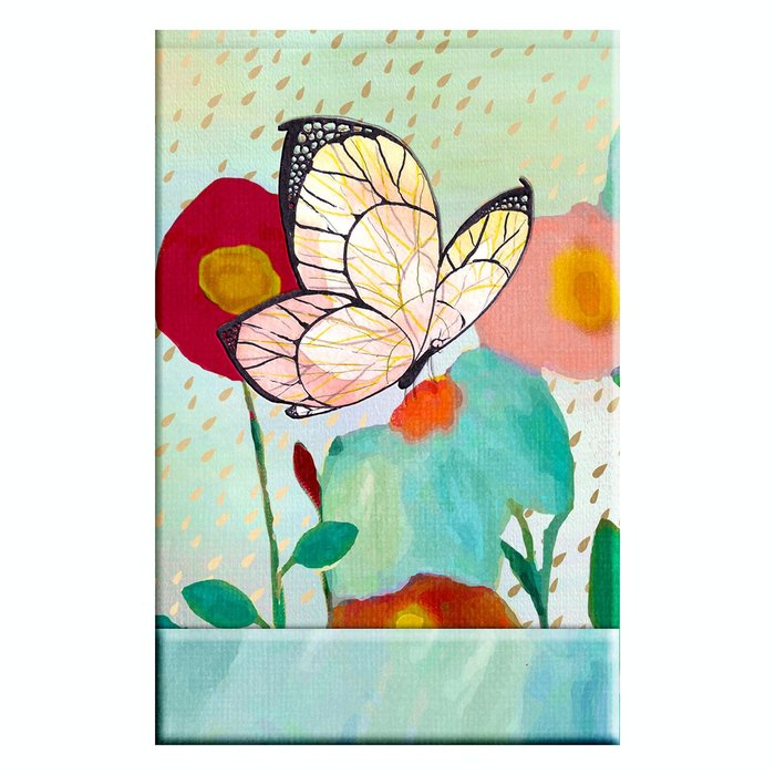 Libreta cierre magnetico butterfly