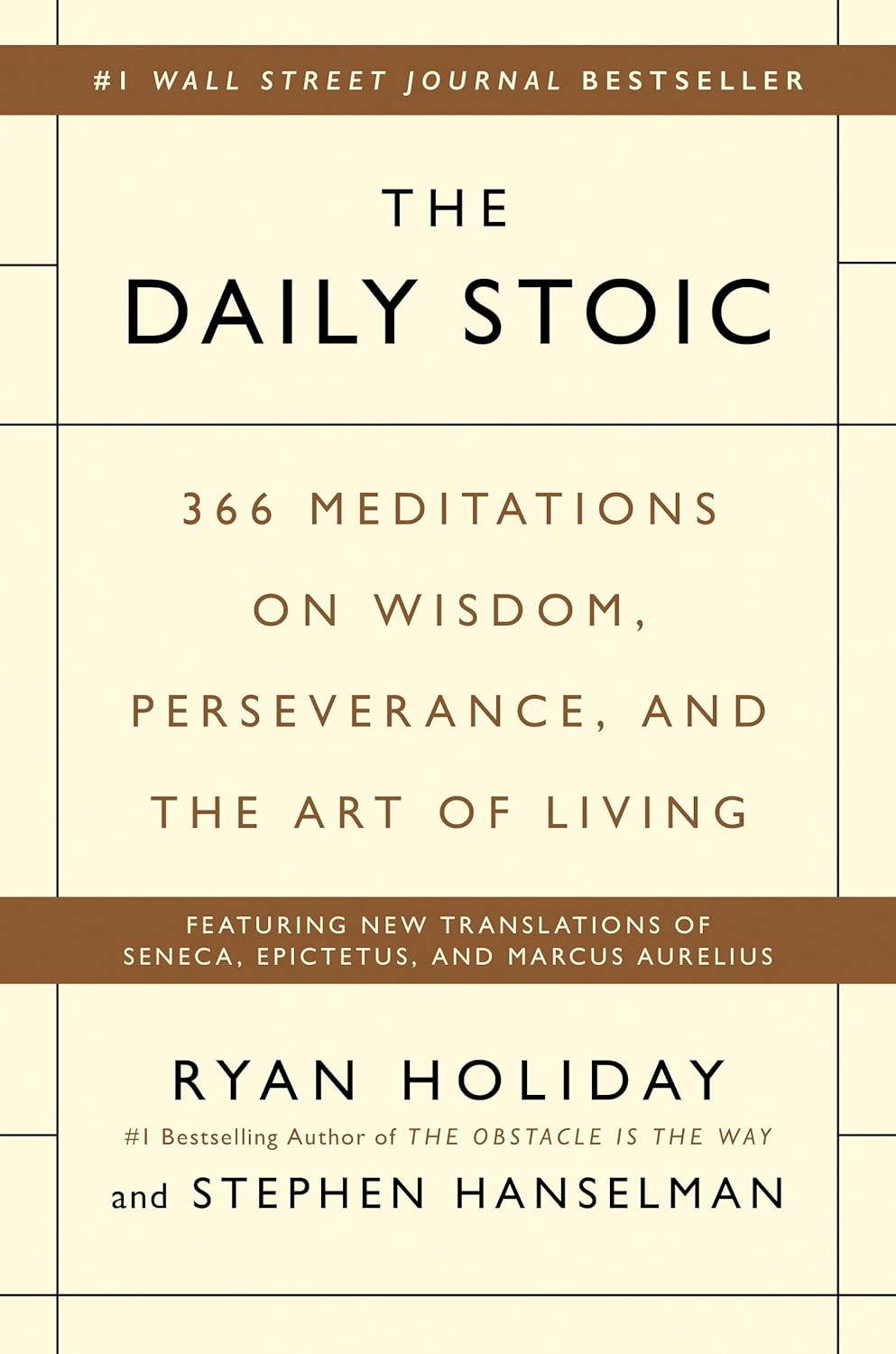 The Daily Stoic, Hardcover (Ryan Holiday)