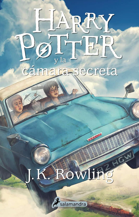 Harry Potter 2 y la Cámara Secreta, Salamandra, Tapa Blanda