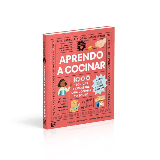 Aprendo a Cocinar, 1000 técnicas y consejos, DK Tapa Dura