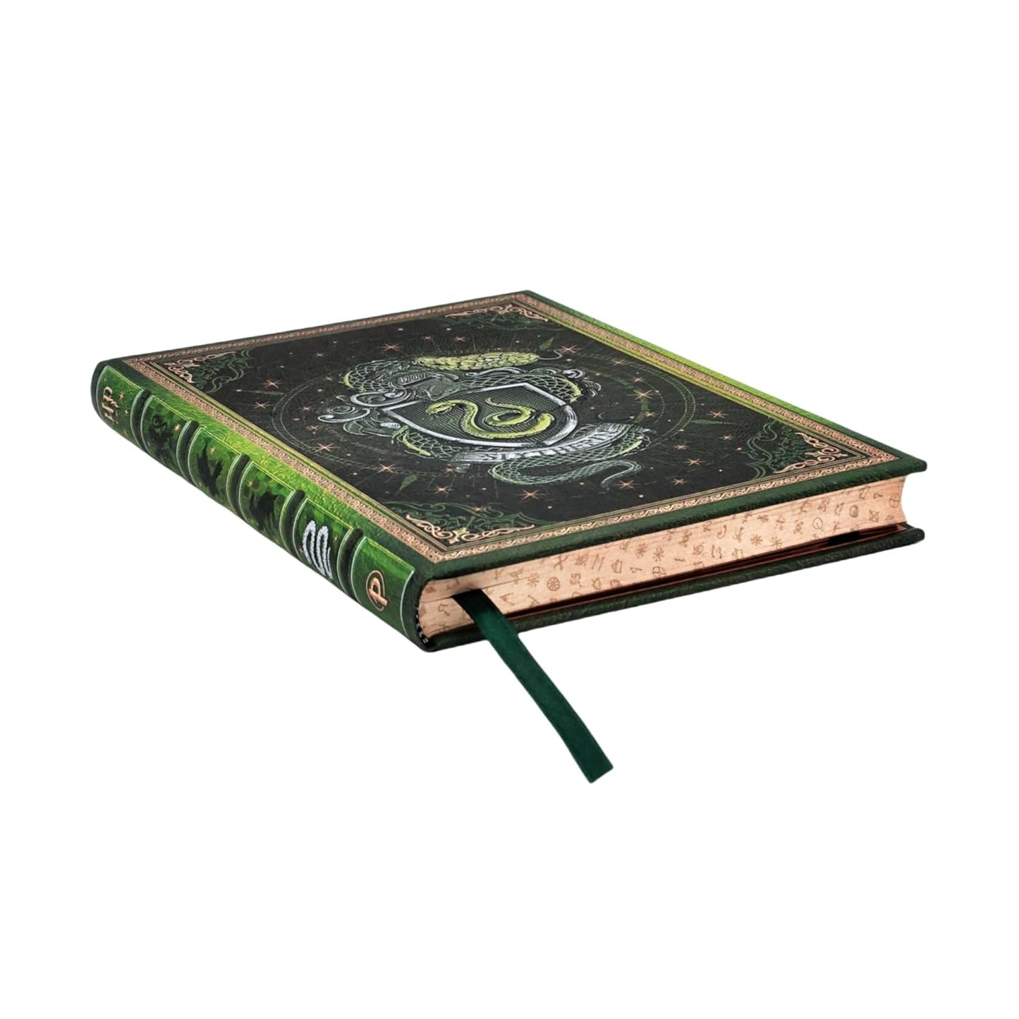 Slytherin Journal (Harry Potter Collection) Midi Custom Lined (Elastic Band Closure)