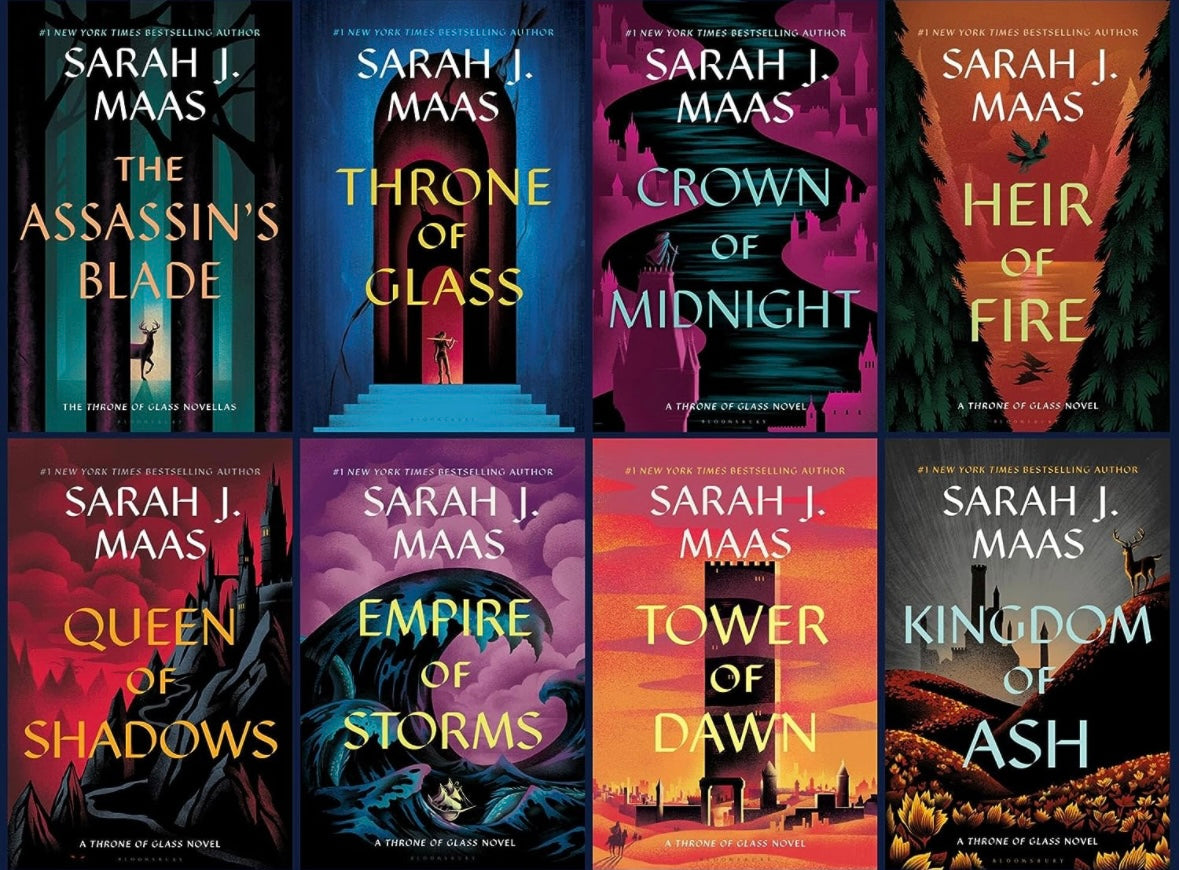 Throne of Glass Set, Hardcover (Sarah J. Maas)