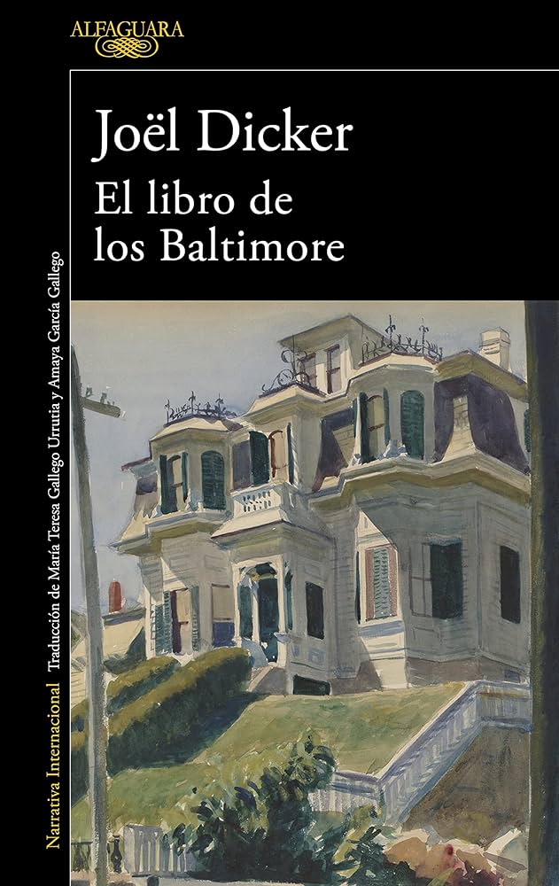 El libro de los Baltimore (Joël Dicker)