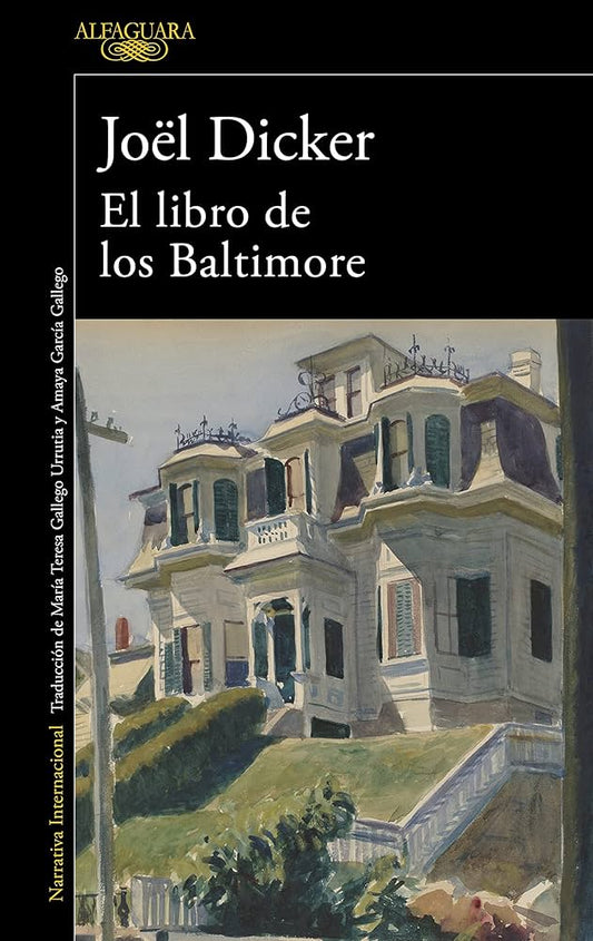 El libro de los Baltimore (Joël Dicker)
