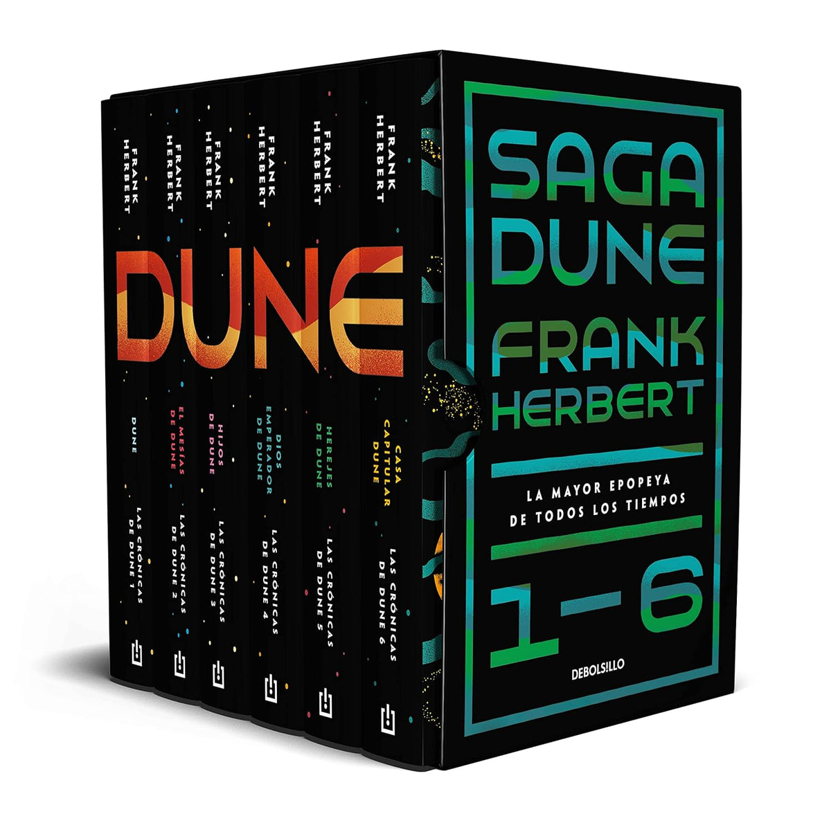 Estuche Saga Dune 1-6. La mayor epopeya de todos los tiempos