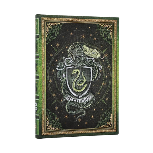 Slytherin Journal (Harry Potter Collection) Midi Custom Lined (Elastic Band Closure)