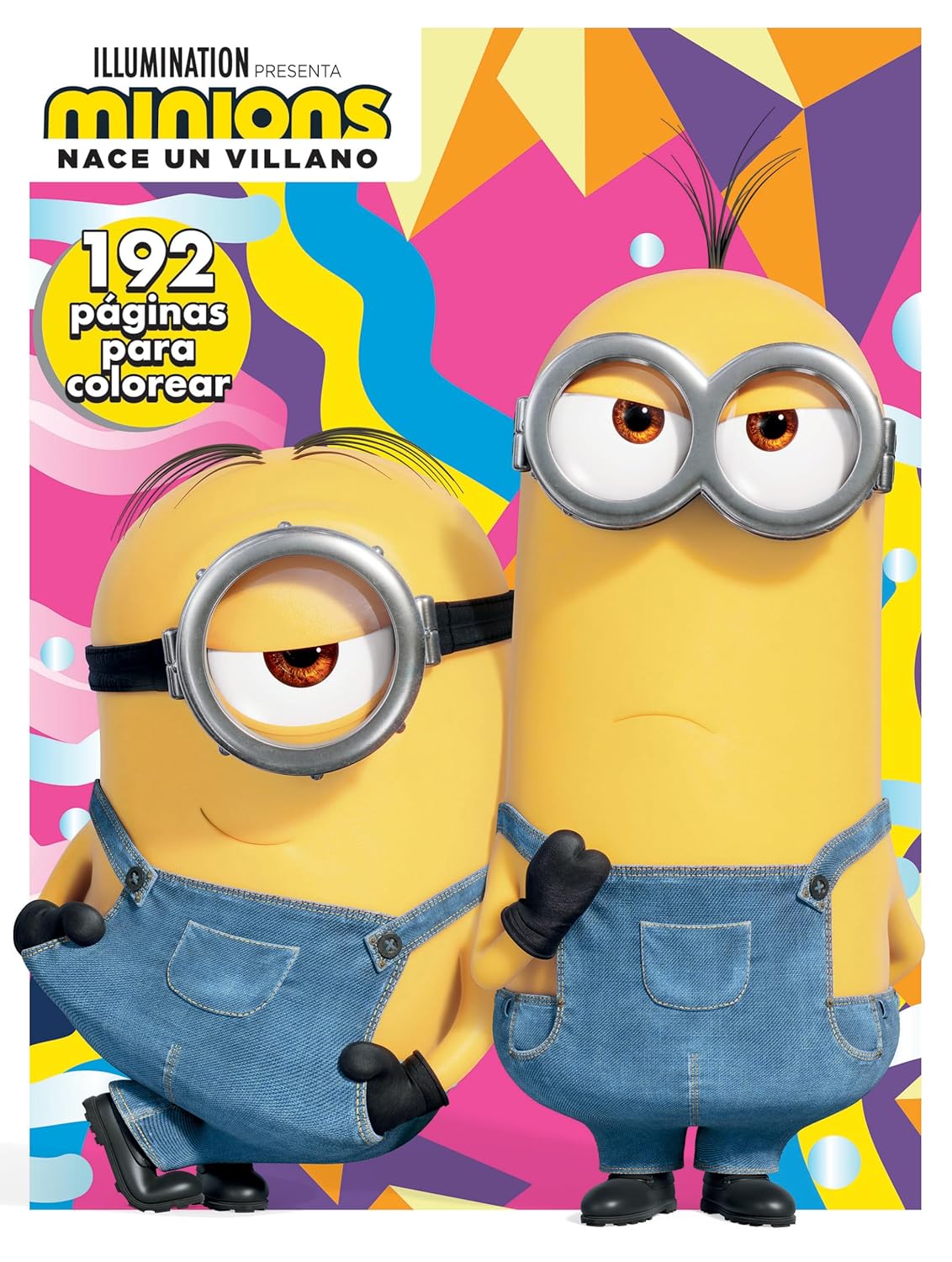 LIBRO COLOREAR 192 PGS MINIONS