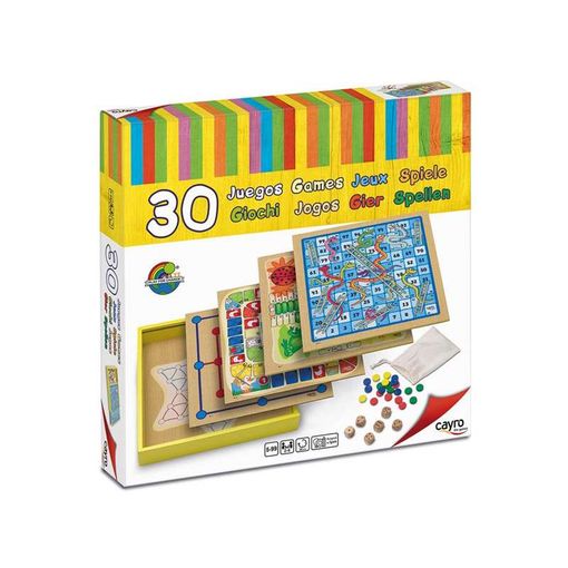 Set de 30 Juegos de Madera
