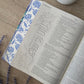 Biblia Inspira Letra Grande SentiPiel Ramo Azul
