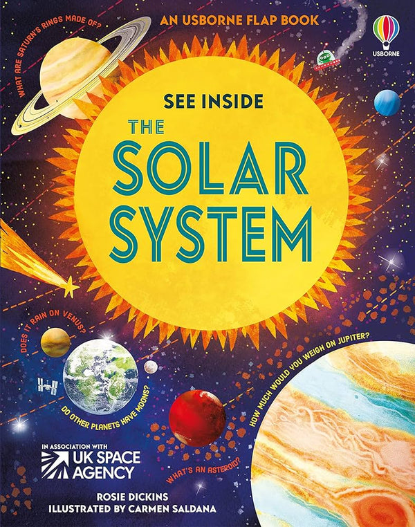 Conoce por dentro el sistema solar (Rosie Dickins) – lalibroteca.hn