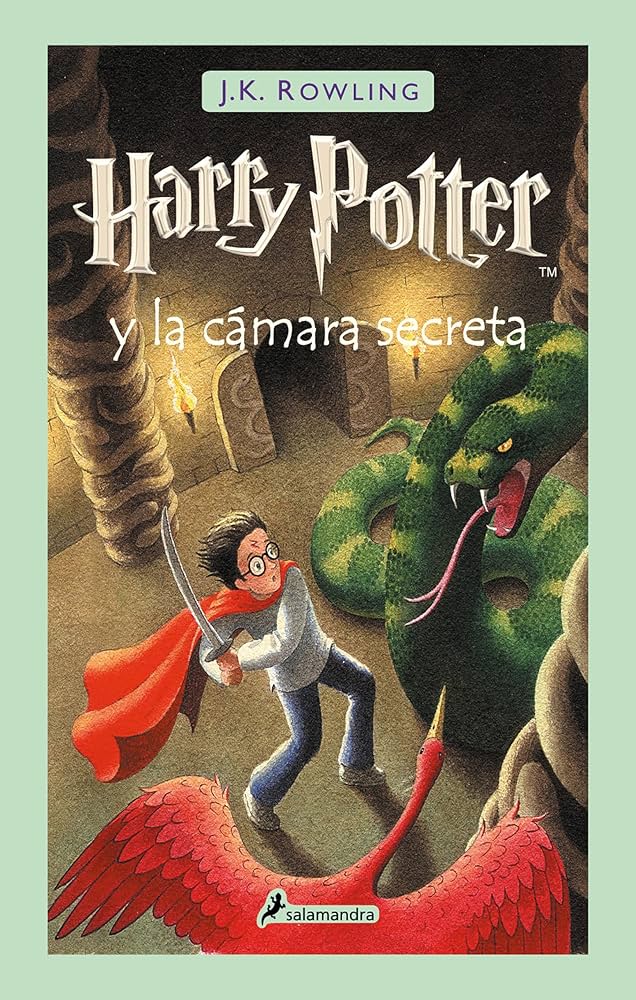 Harry Potter y la cámara secreta, Tapa Dura (J.K.Rowling)