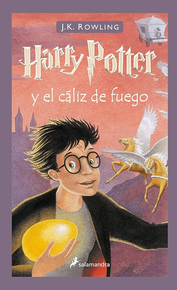 Harry Potter y el cáliz de fuego, Tapa Dura. (J.K Rowling)