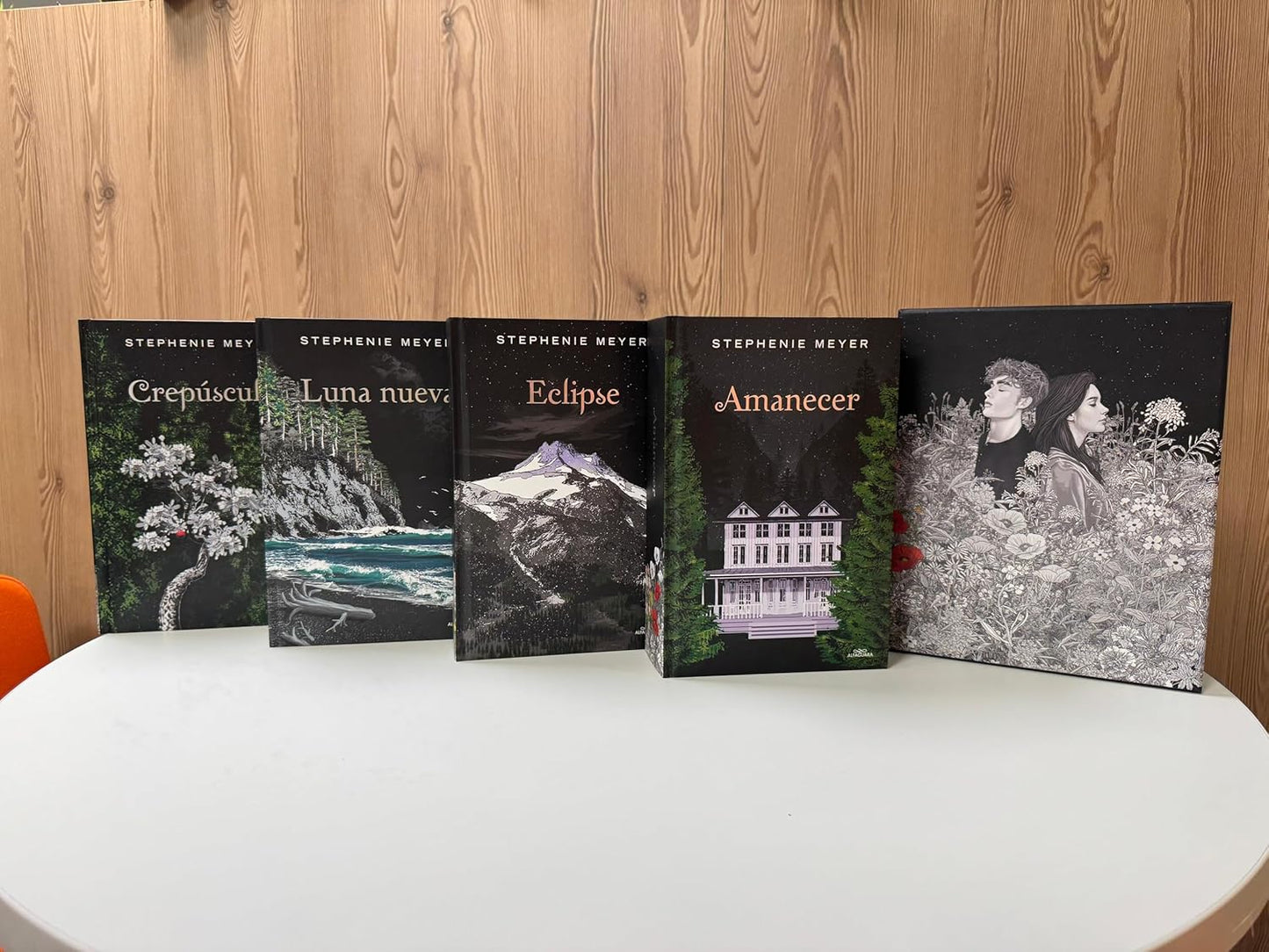 Estuche Saga Crepúsculo 20 aniversario Tapa Dura