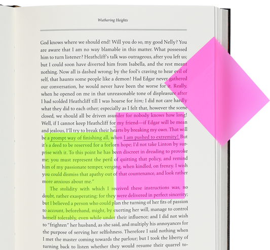 Set de Notas adhesivas translúcidas, 120 Und