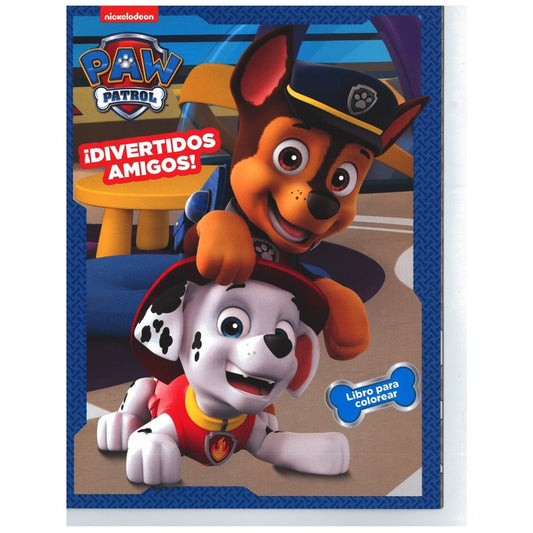 Libro de dibujo (paw patrol ¡Amgos divertidos! )