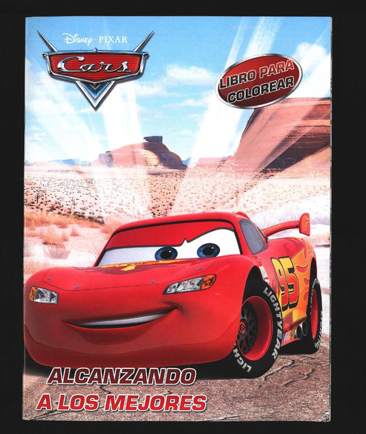Libro de dibujo ( Cars alcanando a los mejores )