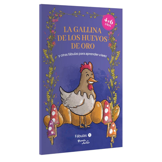 Fábulas 1. La gallina de los huevos de oro y otras fábulas para aprender a leer