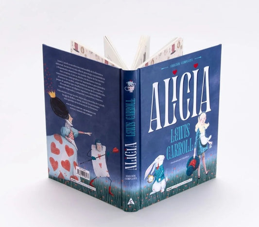 Alicia, Completo, Tapa Dura, Alma Clásicos Ilustrados (Lewis Carroll)