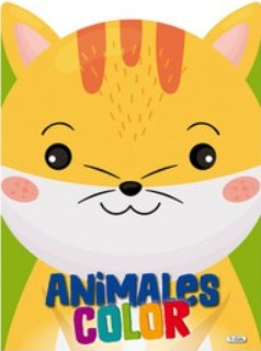 Animales Color, Libro de Colorear, Tapa Rustica 16 paginas