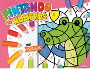 Pintando Por Números Con Pegatinas