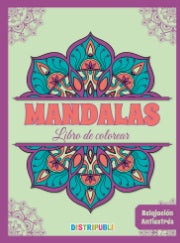Mandalas de 64 Páginas, Libro de colorear
