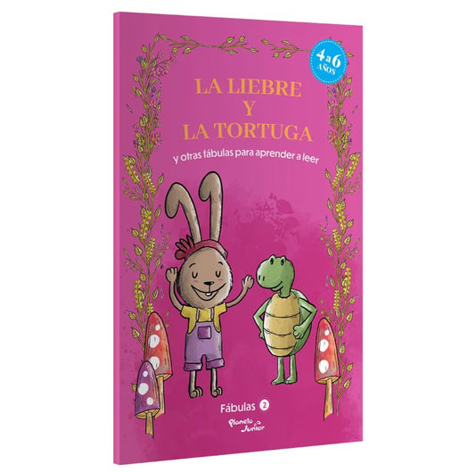 Fábulas 2. La liebre y la tortuga y otras fábulas para aprender a leer