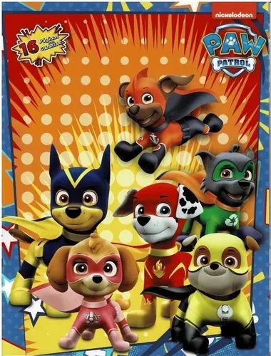 Libro de dibujo, Paw Patrol