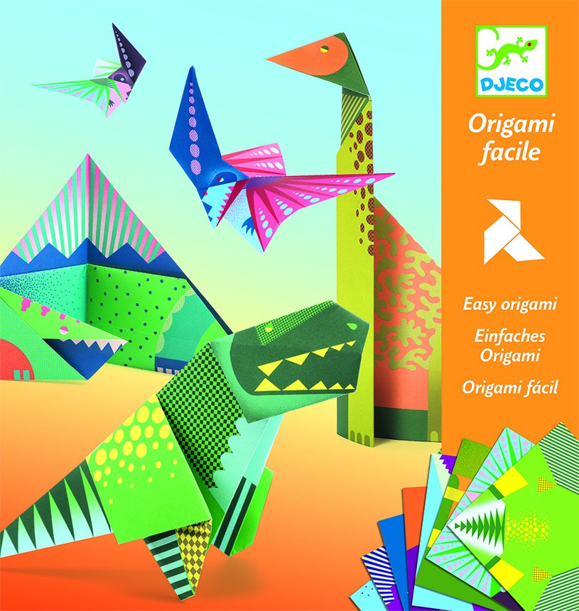 Origami Dinosaurios Djeco