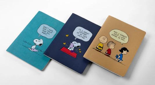Set de 3 Notebooks de Peanuts