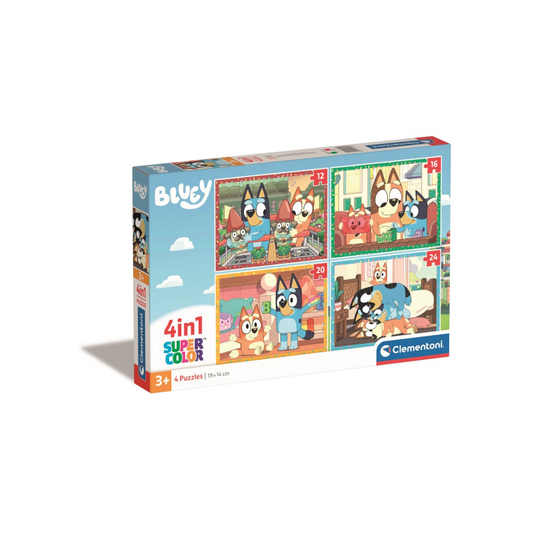 Rompecabezas Bluey 4 in 1