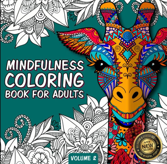 Libro de colorear para adultos Mindfulness Volumen 2